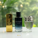 Combo di 3 profumi – One Million, Sauvage, Invictus